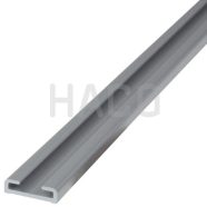   Aluminium gumitartó profil /25 mm gumiprofilhoz/ az ár 1 méterre vonatkozik