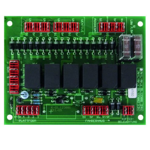 Központi vezérlő alaplap PCB S4 24V